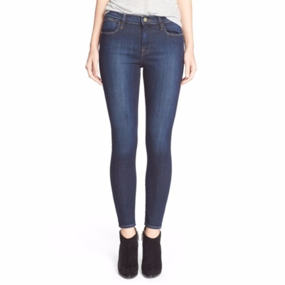 Frame Denim Denim - Frame Denim Le High Skinny Jeans Harper